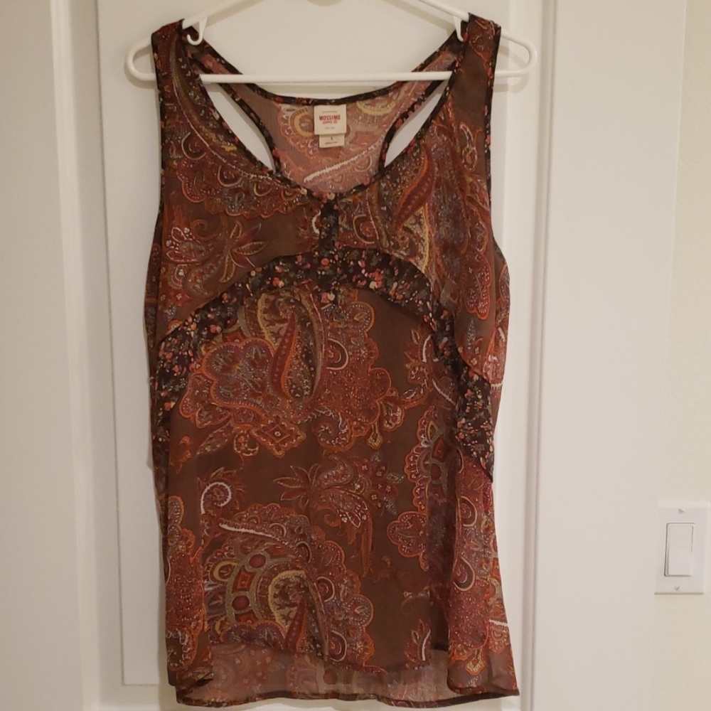 Mossimo Paisley Racerback Tank - Picture 3 of 4